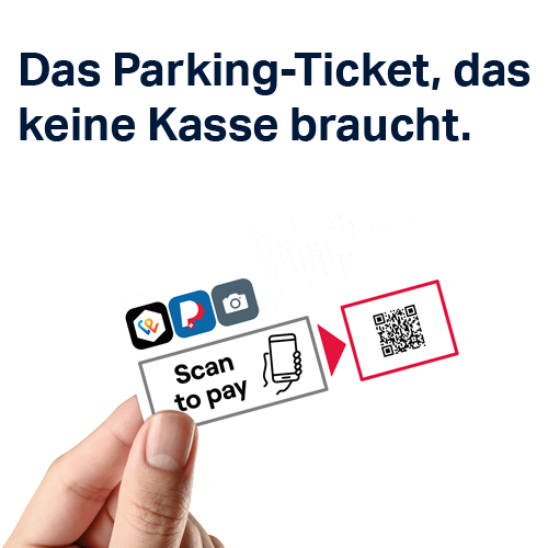 Ticket+, Das Parking-Ticket, das keine Kasse braucht.